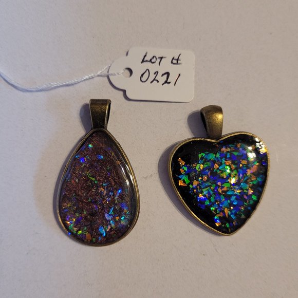 Necklace Pendants ( Set of 2) - Picture 6 of 9
